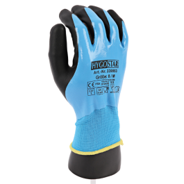 Hygostar Finstrikkede hansker Allfood Nitril | nitrilbelegg, 10 x 12 par, SFM-0689P