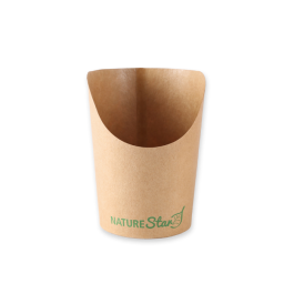 NATUREStar Økologiske snack kopper Wrap | kraftpapir/PLA, 10 x 50 Stykk, SFM-0909P
