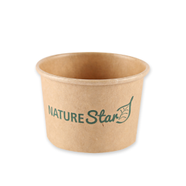 NATUREStar Økologiske små dyppebrett | kraftpapir/PE, FSC-blanding, 40 x 50 Stykk, SFM-0907P