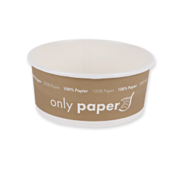 NATUREStar Økologiske salatskåler Kun Papir | papp, 6 x 50 Stykk, SFM-0903P