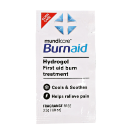 Franz Mensch Burn gel Burnaid, pose, 3,5 gr., gjennomsiktig, 50 x 20 Stykk, SFM-50090