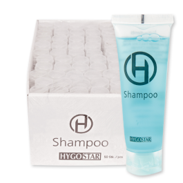 Hygostar Shampoo | rør, lyseblå, 5 x 50 Stykk, SFM-556210