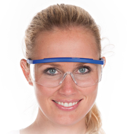 Franz Mensch Flerbruksbriller "Fit Plus", blå, 10 x 1 Stykk, SFM-85105