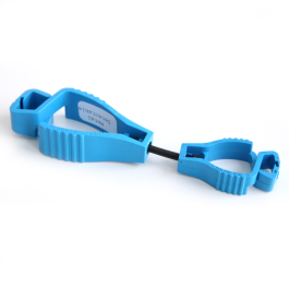 Hygostar Hanskeklemmer | plast, detekterbar, blå, 5 x 1 Stykk, SFM-85441