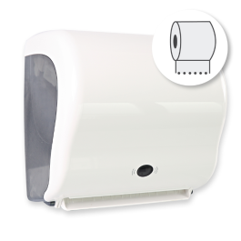 Franz Mensch Håndkledispenser "Touchless" | Plast, hvit, 1 x 1 Stykk, SFM-88870