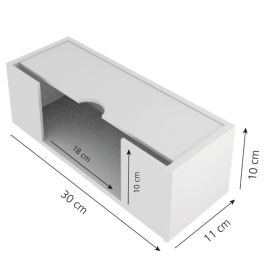 Hygostar Dispenser for fôrhatter | rustfritt stål, sølv, 1 x 1 Stykk, SFM-88949