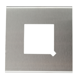 Hygostar Hygiene poser dispenser | rustfritt stål, grå, 1 x 1 Stykk, SFM-88968