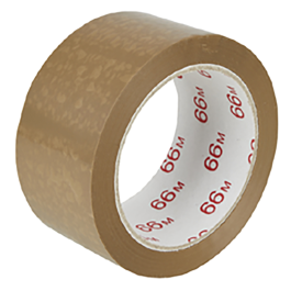 Franz Mensch Emballasjetape med naturlig gummilim, støysvak | PVC, 36 x 1 rull, SFM-0264P