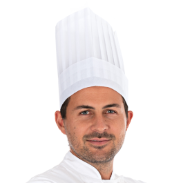 Hygostar Kokkehatter Le Grand Chef | viskose, eksponert, 10 x 10 Stykk, SFM-0501P