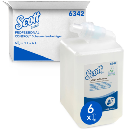 Kimberly Clark Scott Control skum håndrens 6342, gjennomsiktig, 6 x 1 Stykk, SFM-TK6342