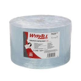 Kimberly Clark WypAll L30 industrielt tørkepapir, 3-lags, rull, blå, 1 x 1 rull, SFM-TK7425
