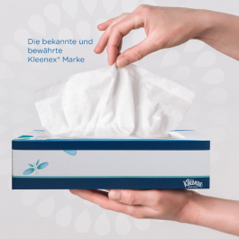 Kimberly Clark Kleenex ansiktsservietter 8824, 3-lags, hvit, 12 x 72 Stykk, SFM-TK8824