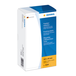 Herma frankeringsetiketter 130x40mm & 163x45mm, SDC-1360