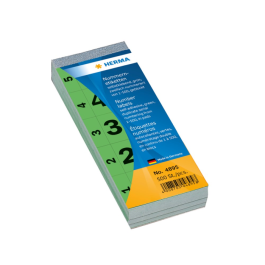 HERMA Tallblokker To-delte etiketter, SDC-1374