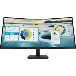 HP P34hc Skjerm – Ultrawide, Ergonomisk Design (HP21Y56AA, 1 Eske)