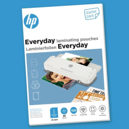 HP Lamineringslommer – Beskytt Dine Dokumenter (HP9158, 1 Eske)
