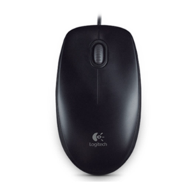 Logitech B100 Mus – Komfortabel, Ergonomisk Design (LOG910003357, 1 Eske)