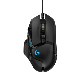 Logitech G502 HERO Gaming Mus – Presisjon og Tilpasning (LOG910005471, 1 Eske)