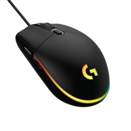 Logitech G203 Spillmus – Nøyaktig Sporing, RGB Belysning (LOG910005796, 1 Eske)