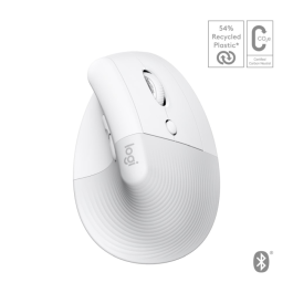 Logitech Lift for Mac Vertikal Mus – Ergonomisk Design (LOG910006477, 1 Eske)