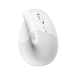 Logitech Løft Vertikal Ergonomisk Mus for Bedrift - Grafitt/Svart & Hvit Varianter, SDC-601