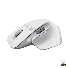 Logitech MX Master 3S Performance Trådløs Mus - Grafitt og Lys Grå, SDC-698