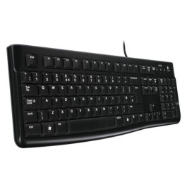 Logitech K120 Tastatur – Budsjettvennlig, Komfortabel (LOG920002479, 1 Eske)