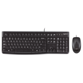 Logitech MK120 Tastatur og Mus – Elegant, Komfortabel (LOG920002823, 1 Eske)