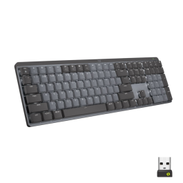 Logitech MX Mechanical Wireless Illuminated Performance Keyboard - Graphite (Nordisk), SDC-842