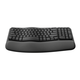 Logitech Wave Keys for Business – Ergonomisk Design (LOG920012332, 1 Eske)