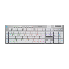 Logitech G915 X LIGHTSPEED Trådløst Gaming Tastatur - Klikkete & Taktile, Svart & Hvit (Nordisk), SDC-584