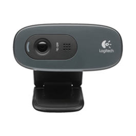 Logitech C270 HD Webcam – HD 720p, Bredskjerm (LOG960001063, 1 Eske)