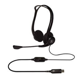 Logitech PC Hodetelefon 960 USB – Komfortabel, Støyreduserende (LOG981000100, 1 Eske)
