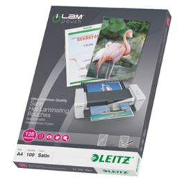 Leitz lamineringslomme A4 A3 80-125my, SDC-1145