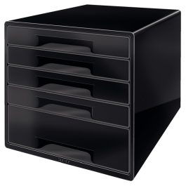 LEITZ Skrivebord Cube Dobbelt Skuffe Organizer, SDC-1222