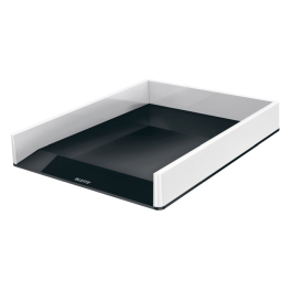 Leitz Brevkurv WOW Dual - Hvit/Grå, Perlehvit/Rød, Hvit/Sort, SDC-1247