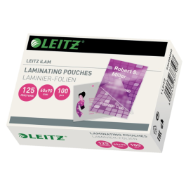Leitz Lamineringslomme – Langvarig Beskyttelse (LTZ73690002, 1 Eske)