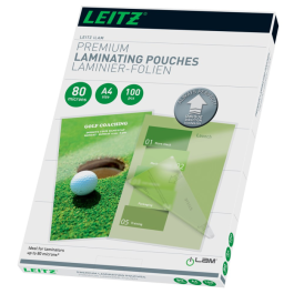 Leitz lamineringslomme A4 A3 A5 UDT 80my 100my 125my, SDC-1304