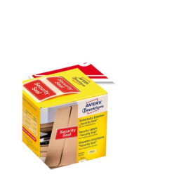 Avery 7311 Forseglingsetiketter 38 x 20 mm rød