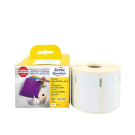 Avery Roll Etiketter – 100% Kompatibel med Dymo® ( AS0722540, Hvit, 1 Ruller, 57 x 32 mm )