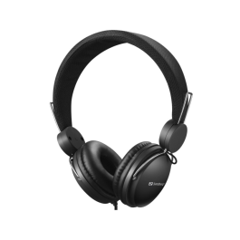 Sandberg MiniJack Headset – Flott Lyd, Komfortabel Passform (SDG126-34, 1 Eske)