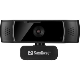 Sandberg USB Webcam Autofocus DualMic – Full HD 1080p, Autofokus (SDG134-38, 1 Eske)