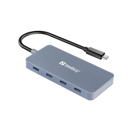 Sandberg USB-C Hub med flere USB-porter, SDC-1097
