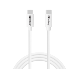 Sandberg USB-C Ladekabel – Rask Lading, 65W (SDG136-52, 1 Eske)