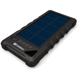 Sandberg Outdoor Solar PowerBank – 16 000 mAh, Vanntett (SDG420-35, 1 Eske)