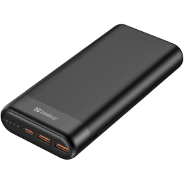Sandberg Powerbank med PD og trådløs lading, SDC-1115