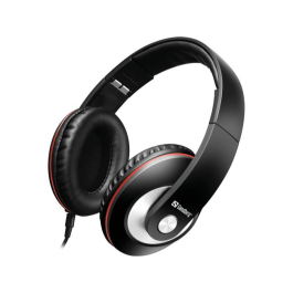 Sandberg Play'n Go Headset Svart, 1 Stykk, SEN-125-86