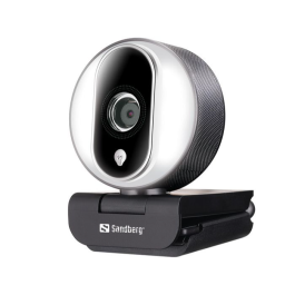 Sandberg Streamer USB Webcam Pro, 1 Stykk, SEN-134-12