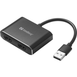 Sandberg USB til 2xHDMI Link, 1 Stykk, SEN-134-35