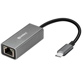 Sandberg USB-C Gigabit Nettverksadapter, 1 Stykk, SEN-136-04